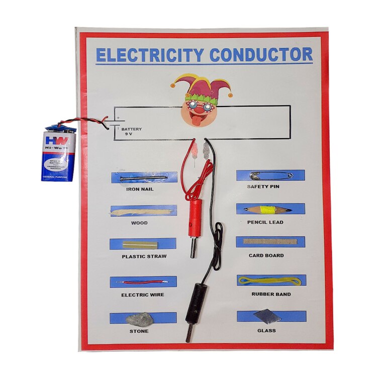 GS-34- ELECTRICITY CONDUCTOR MODEL / SCIENCE PROJECT & MODEL